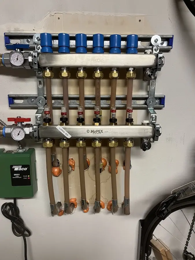 Plumber performing Leak Detection at a residential property in Rahway